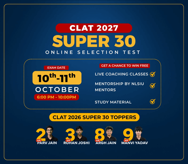 NLTI Super 30 Batch - CLAT 2027