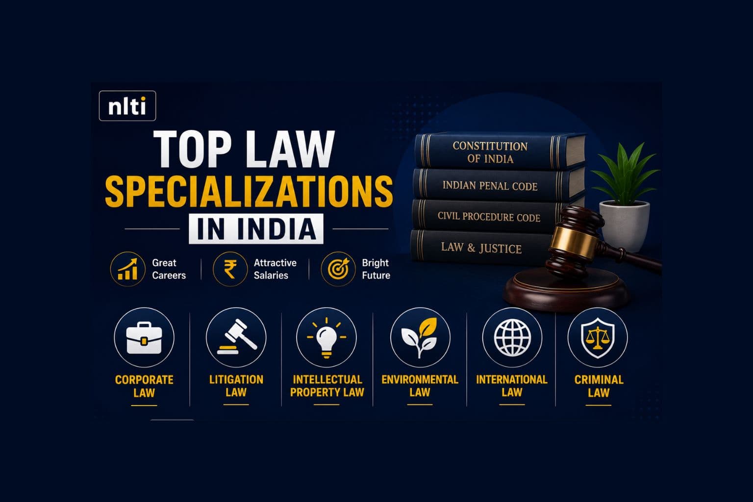 Top Law Specializations in India: Career & Salary Guide