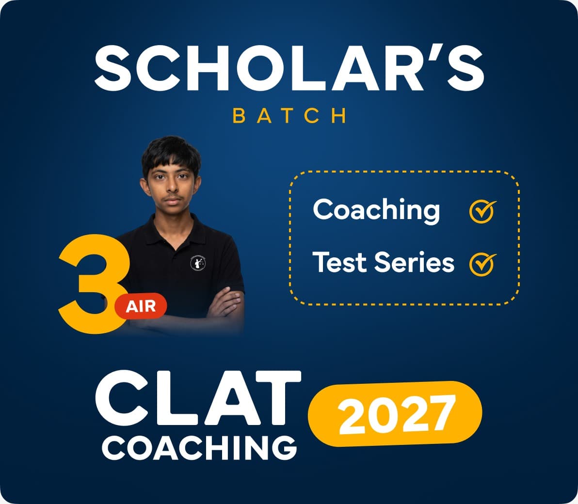 CLAT 2027 Scholar's Program