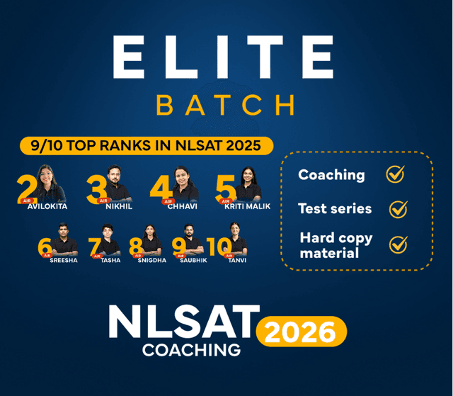 Crack NLSAT 2026: NLSAT Online Coaching and Mentorship + Test Series