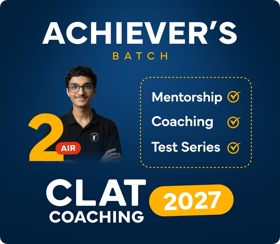 CLAT 2027 Achiever's Program