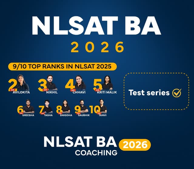NLSAT - BA 2026: Test Series