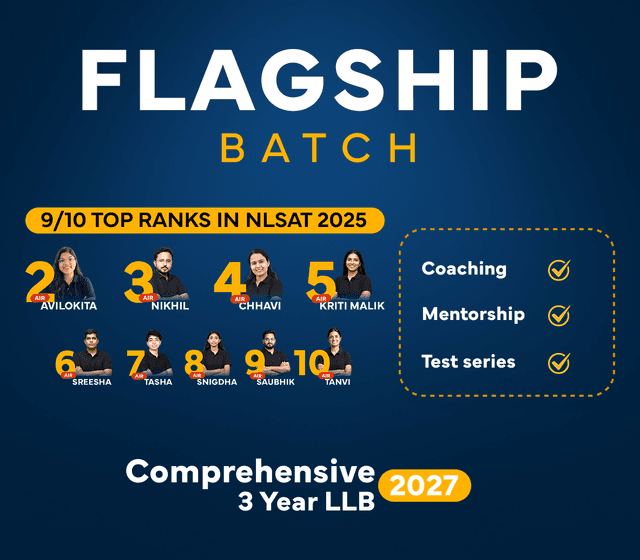 Crack 3-Year LLB 2027: Comprehensive Course for NLSAT + CUET-PG + 3 Yr LLB Exams