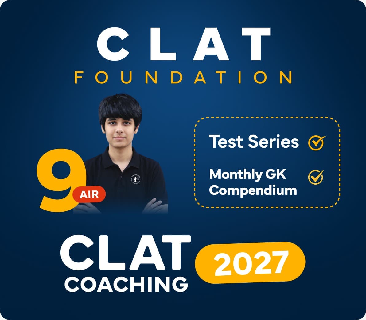 CLAT 2027 Comprehensive Test Series