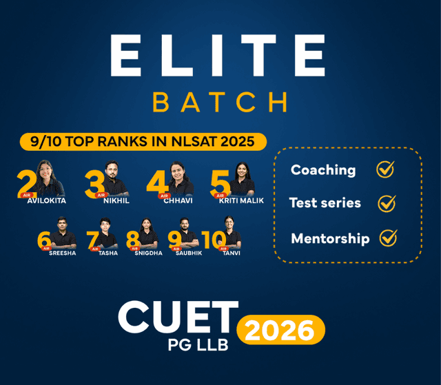 Ace CUET-PG LLB 2026: Coaching cum Mentorship + Test Series