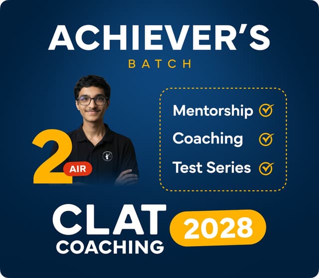 CLAT 2028 Achiever's Program
