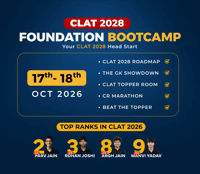 NLTI CLAT 2028 Foundation Bootcamp