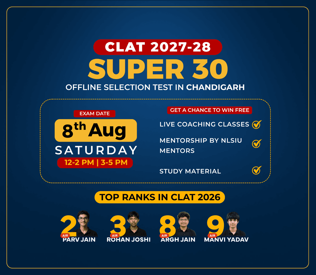 NLTI CLAT Super 30 Offline